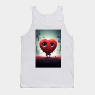 Sad Heart Tank Top